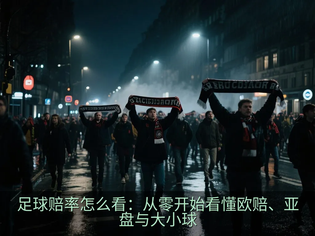 赔率数字与隐含概率关系示意图,展示常见数字和对应的大致概率变化